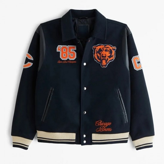 1985 Super Bowl Champions Chicago Bears Varsity Jacket