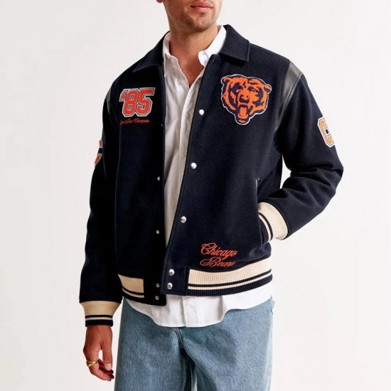 1985 Super Bowl Champions Chicago Bears Varsity Jacket