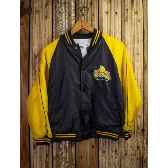 1993 Vintage Kids Power Rangers Bomber Jacket