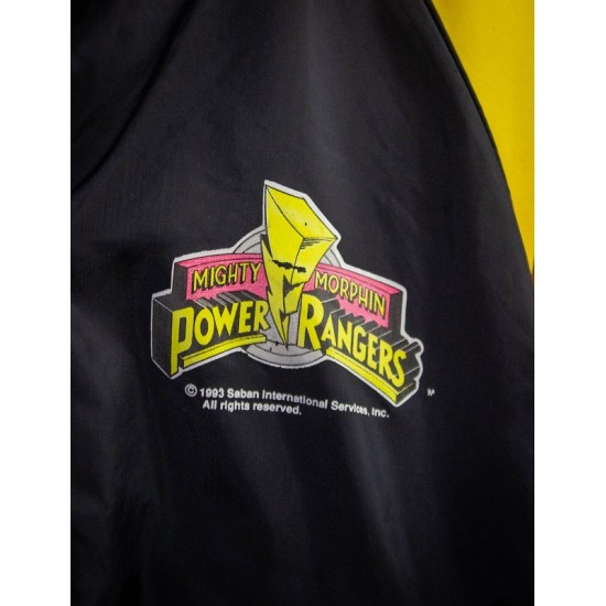 1993 Vintage Kids Power Rangers Bomber Jacket