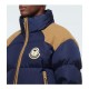 8 Moncler Palm Angels Kelsey Down blue Jacket