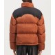 8 Moncler Palm Angels Kelsey Down brown Jacket