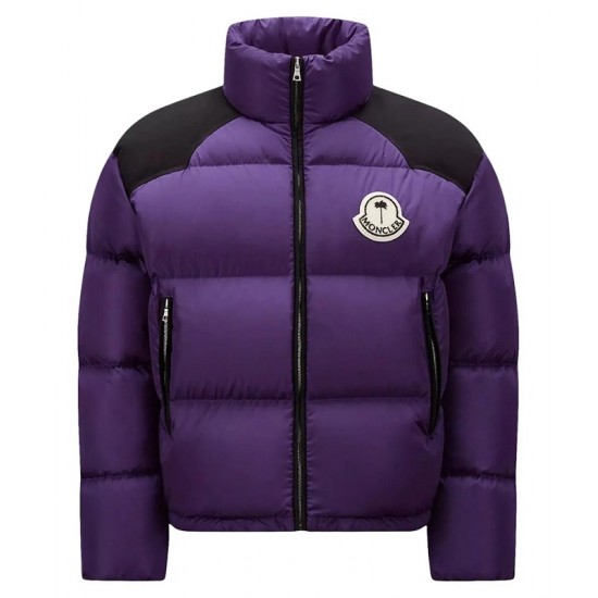 8 Moncler Palm Angels Kelsey Down purple Jacket