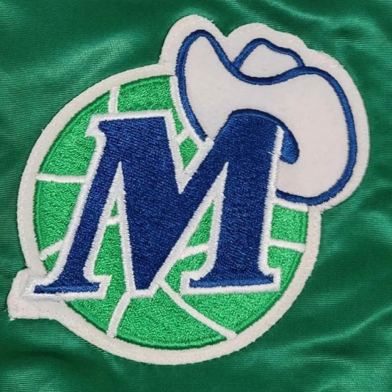 80’s Dallas Mavericks Green Bomber Jacket