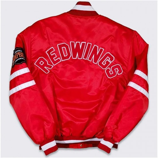 80’s Detroit Red Wings Campbell Red Bomber Jacket