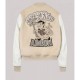 Off White AC Milan Off White Varsity Bomber Jacket