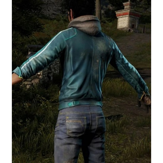 Ajay Ghale Far Cry Green Leather Jacket