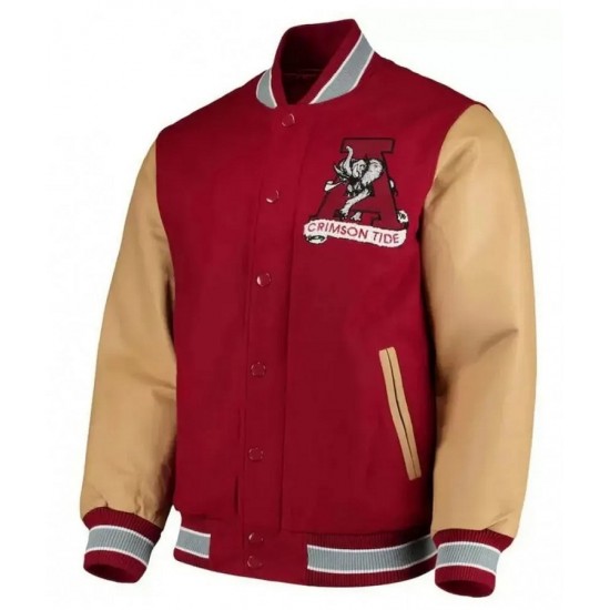 Alabama Crimson Tide Red Varsity Jacket