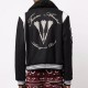 Amiri Always on Point Black Wool Varsity Jacket