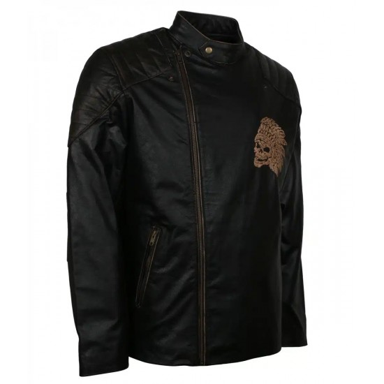 Apache Man Leather Jacket