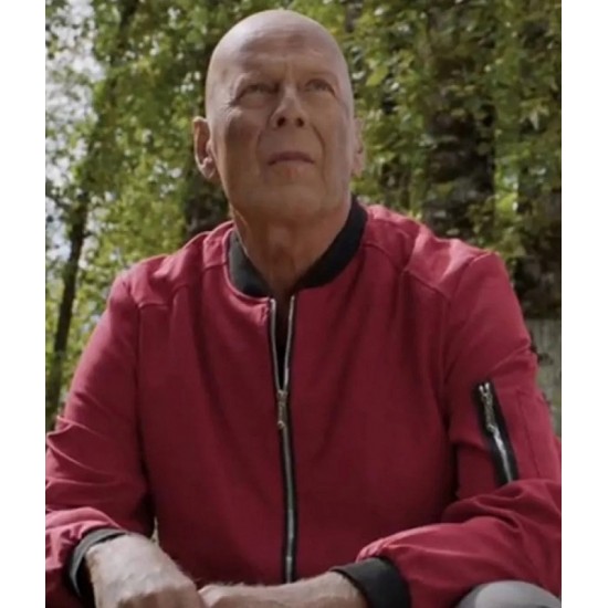 Apex Bruce Willis Bomber Jacket