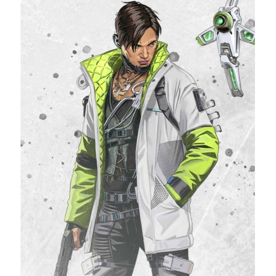 Apex Legends Season 3 Crypto Leather Coat