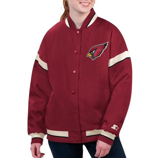 Arizona Cardinals Tournament Cardinal Varsity Jacket