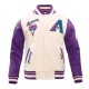 Arizona Diamondbacks Retro Classic Rib Varsity Jacket