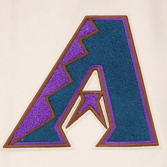 Arizona Diamondbacks Retro Classic Rib Varsity Jacket