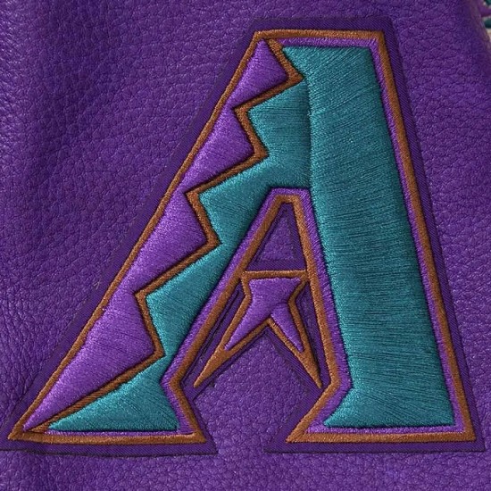 Arizona Diamondbacks Retro Classic Rib Varsity Jacket