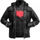 Arkham Knight Black Hooded Bat Style Vest and Jacket