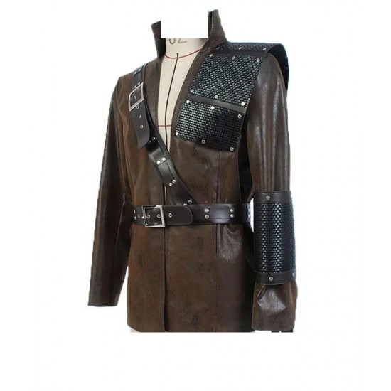 Arrow Malcolm Merlyn Leather Coat