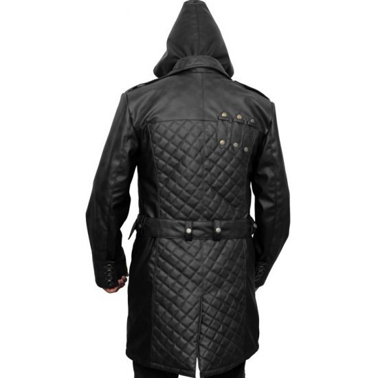 Assassin's Creed Jacob Frye’s Syndicate Leather Trench Coat Costume