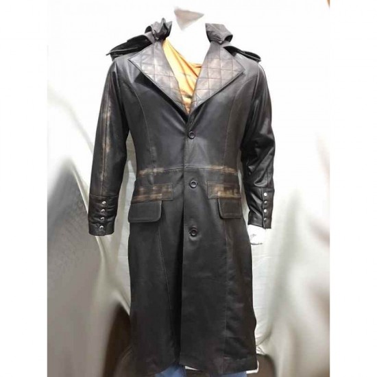 Assassins Creed Syndicate Jacob Frye’s Leather Costume Coat