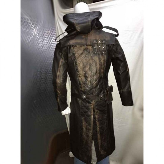 Assassins Creed Syndicate Jacob Frye’s Leather Costume Coat