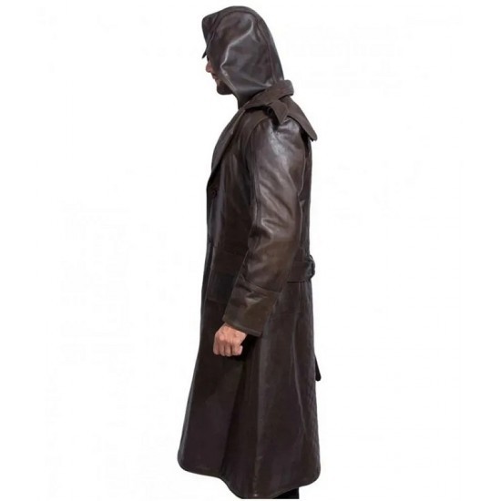 Assassin’s Creed Syndicate Jacob Leather Trench Coat Costume