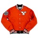 Athletic Orange Satin Jacket