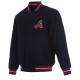 Atlanta Braves Navy Blue Varsity Jacket