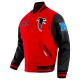 Atlanta Falcons Retro Classic Rib Wool Varsity Jacket