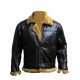 Aviator B3 Ginger Shearling Fly Sheep Bomber Leather Jacket