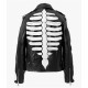 Axl Rose Guns N Roses Skeleton Motorcycle Costume Leather Jacket