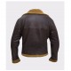 B3 Flying Aviator Shearling Bomber Leather Jacket