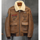 B6 Airforce Flight Brown Jacket