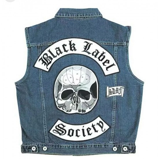 BLS Denim Blue Vest