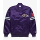 Baltimore Ravens Purple Satin Jacket