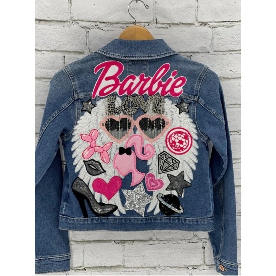 Barbie Love Jacket, Barbie Denim Jacket 2023