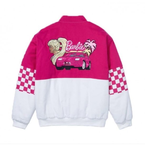 Barbie Pink Racer Motorcycle Jacket