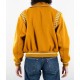 Bare Knuckles Western Varsity Wool Yellow Jacket