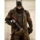 Bat-man Knightmare Dawn of Justice Brown Leather Long Trench Coat