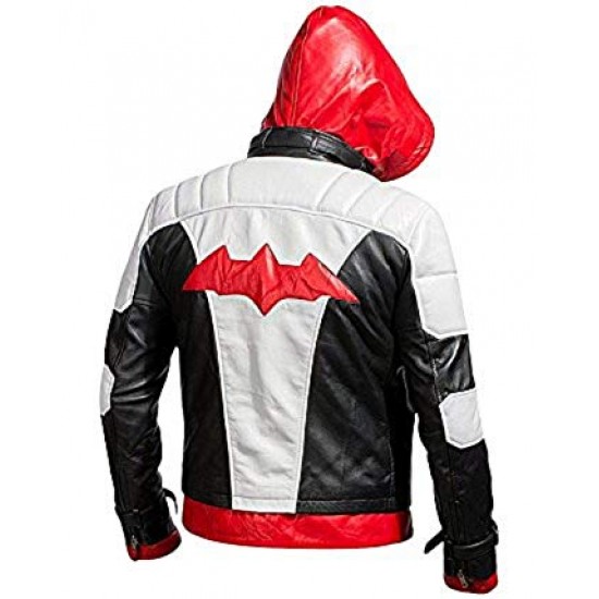 Batman Arkham Knight (Jason Todd) Red Hood Leather Jacket