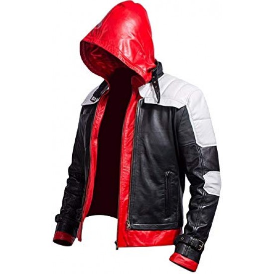 Batman Arkham Knight (Jason Todd) Red Hood Leather Jacket