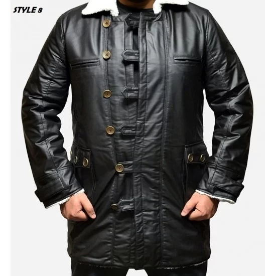 Tom Hardy The Dark Knight Rises Real Leather Bane Coat