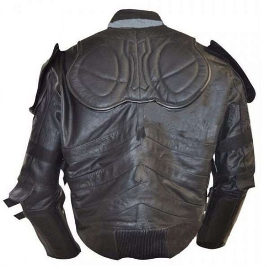 The Dark Knight Rises Motorcycle Batman Leather Jacket