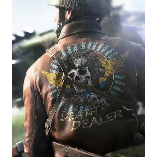 Battlefield 5 Death Dealer Bomber Halloween Costume Jacket Handmade