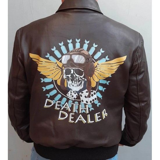 Battlefield 5 Death Dealer Bomber Halloween Costume Jacket Handmade