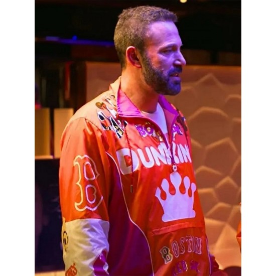 Ben Affleck Super Bowl Dunkings Donuts Jacket