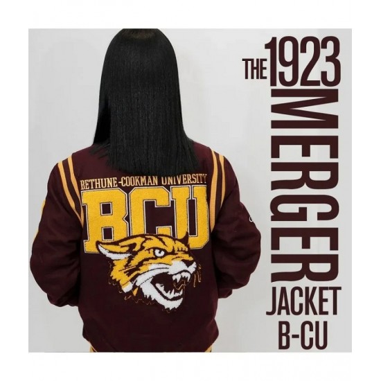 Bethume Cookman University Unisex Varsity Jacket