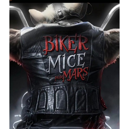 Biker Mice From Mars Leather Vest