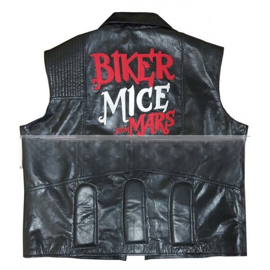 Biker Mice From Mars Leather Vest