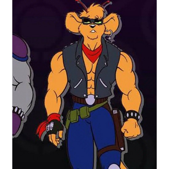 Biker Mice From Mars Leather Vest